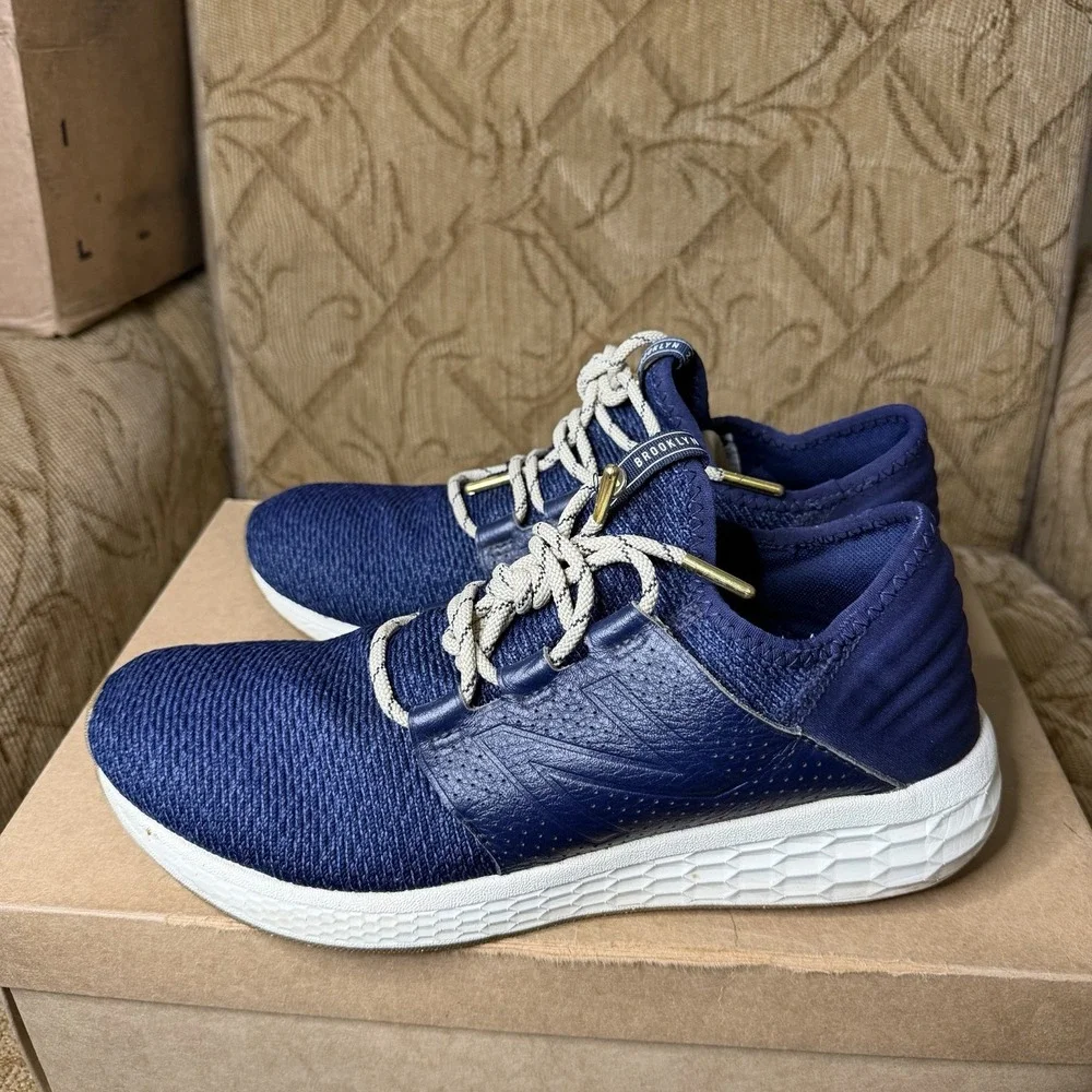 New Balance Fresh Foam Cruz v2 Brooklyn Half MCRUZNY2 Navy Men's Size 10.5